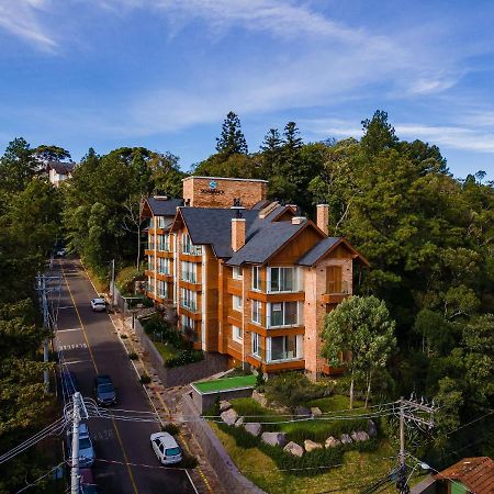Alpes Da Montanha 203 - Ap Novo Junto Ao Centro De Gramado + Garagem Apartment Ngoại thất bức ảnh