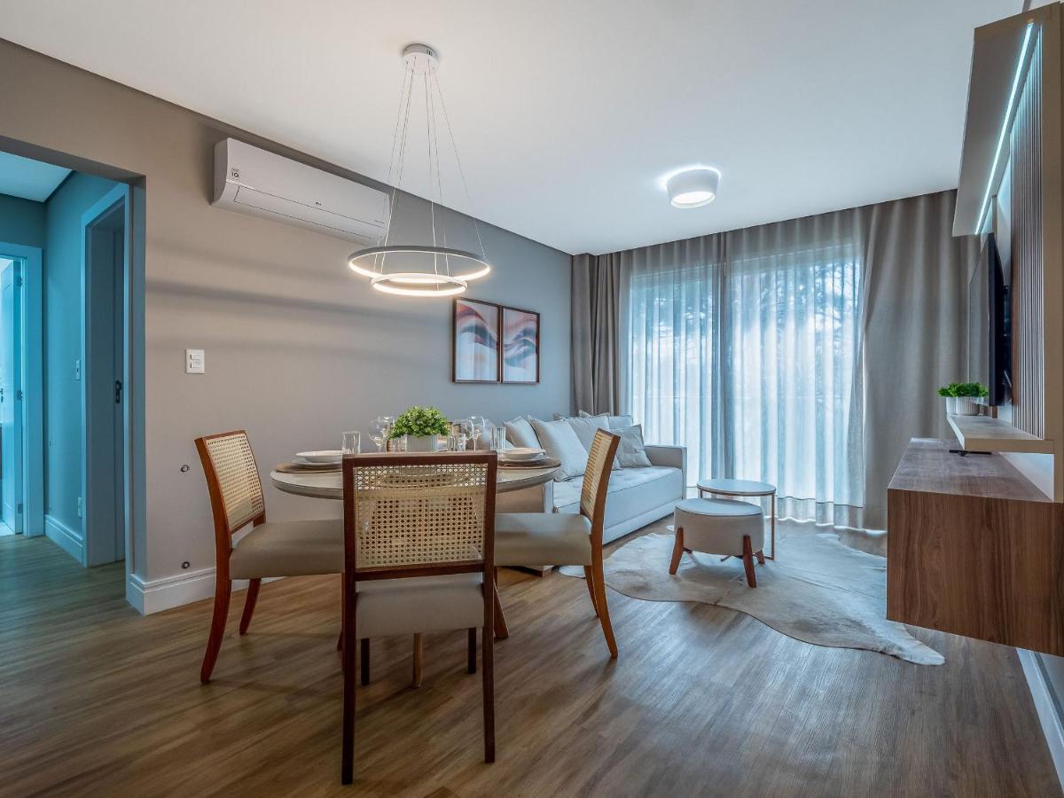 Alpes Da Montanha 203 - Ap Novo Junto Ao Centro De Gramado + Garagem Apartment Ngoại thất bức ảnh