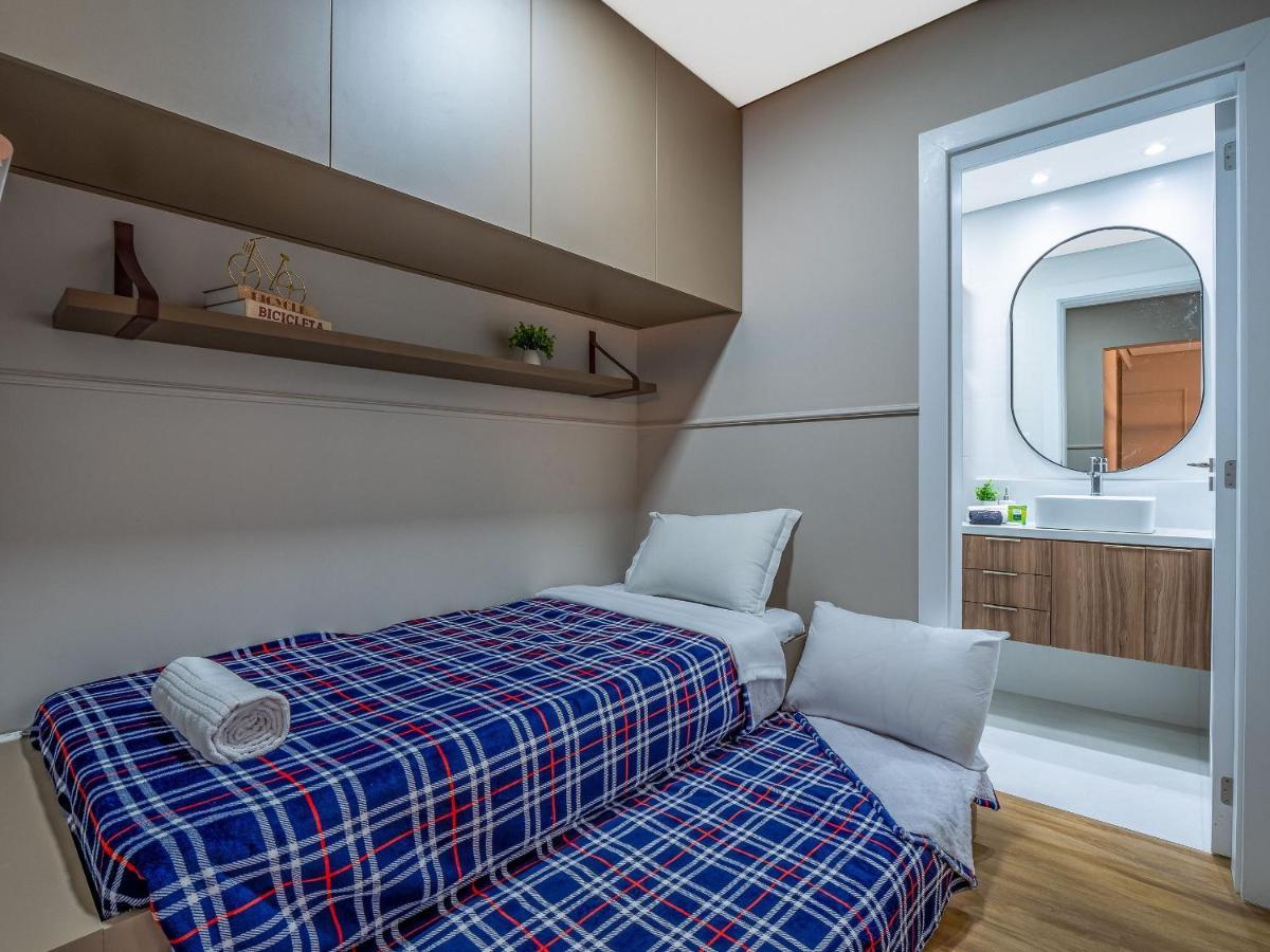 Alpes Da Montanha 203 - Ap Novo Junto Ao Centro De Gramado + Garagem Apartment Ngoại thất bức ảnh