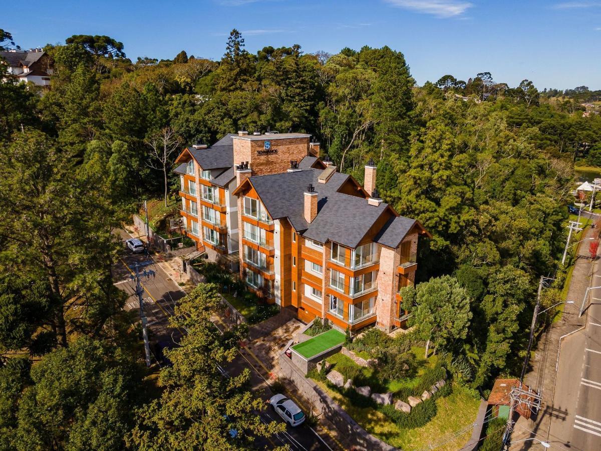 Alpes Da Montanha 203 - Ap Novo Junto Ao Centro De Gramado + Garagem Apartment Ngoại thất bức ảnh